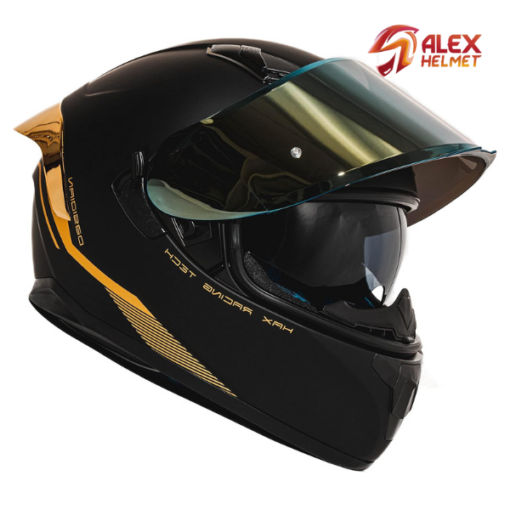 HAX Obsidian Full Face Motorcycle Helmet