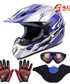 OUMURS Adult Motocross Dirt Bike Helmet