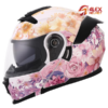 OUMURS Pink Modular Motorcycle Helmet