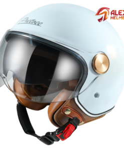 Pretoee Open Face Motorcycle Helmet